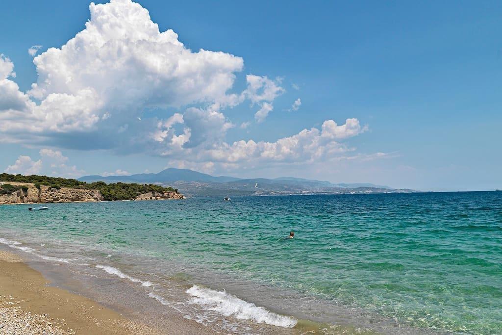 Paleo Kalamaki Isthmia Dış mekan fotoğraf
